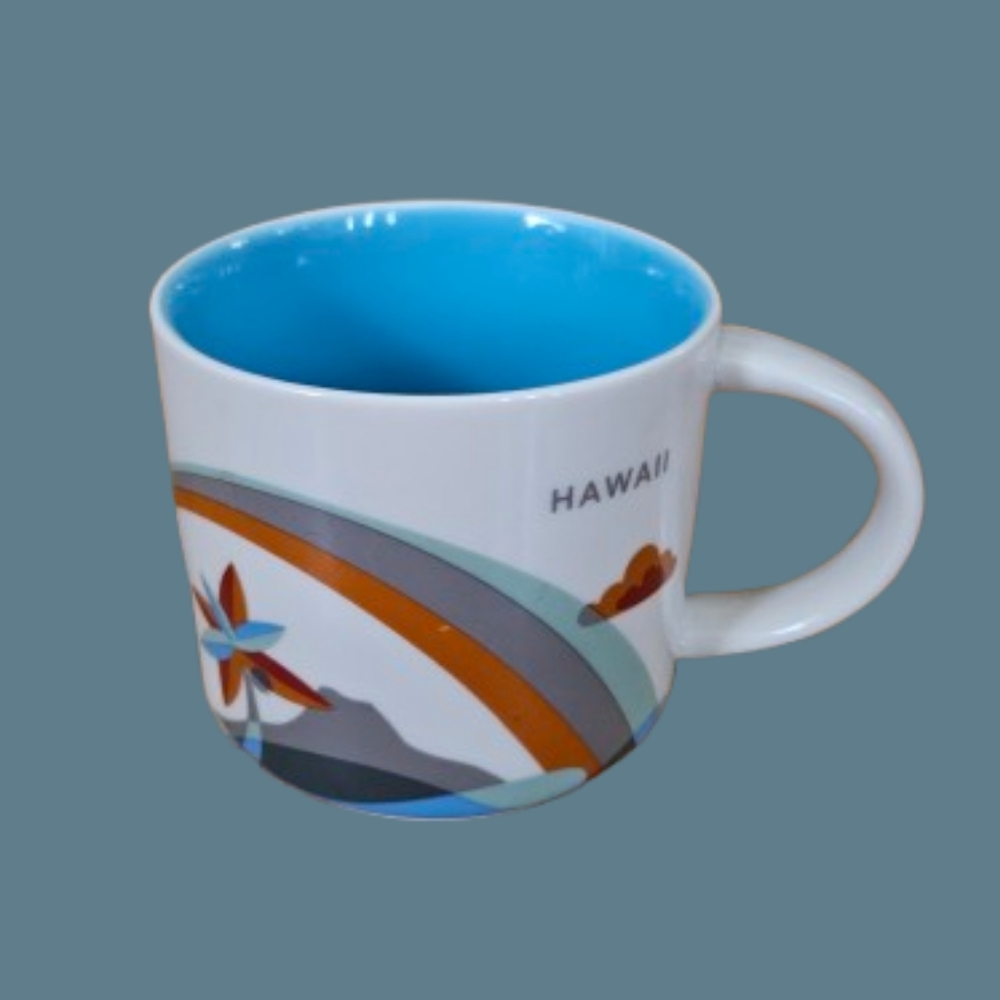 *Starbucks Mug Hawaii YOU ARE HERE Collection 2015